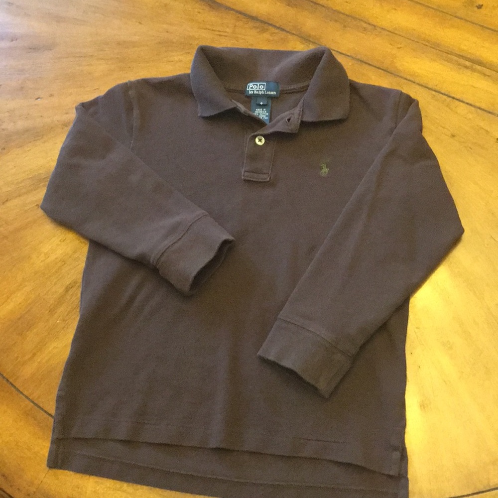 Boys POLO Size 6 long sleeve shirt.